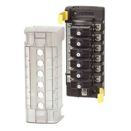 CIRCUIT BREAKER,BLOCK,6 POS,SURFACE