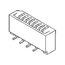 CONN,RECPT,17 POS,FFC,SURFACE MOUNT