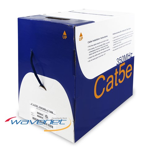 WIRE,CAT5E,24/4PR,SHIELDED,RISER,BLACK