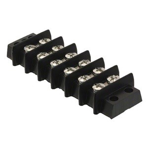 TERMINAL BLOCK,6 POS,15A