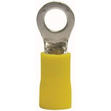 TERM,RING,12-10,8,INSUL,YELLOW,8PK