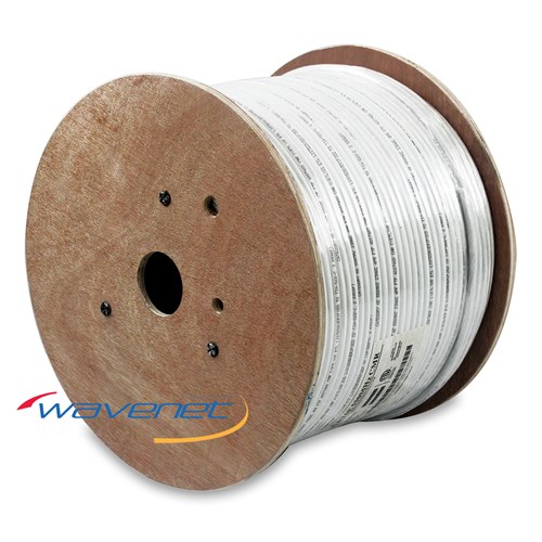 WIRE,CAT6,23/4PR,UNSHIELDED,RISER,WHITE