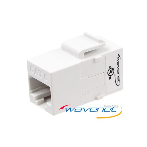 COUPLER,CAT6,KEYSTONE,RJ45,FEED-THROUGH