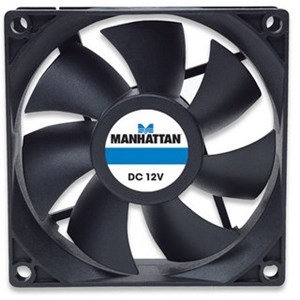 FAN,12VDC,80mm X 80mm X 25mm,SLEEVE