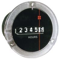 METER,HOUR,6 FIG,115VAC,