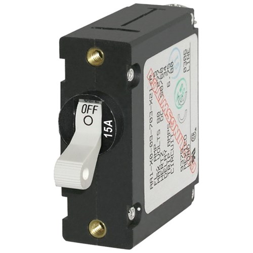 CIRCUIT BREAKER,TOGGLE,15A,1 POLE