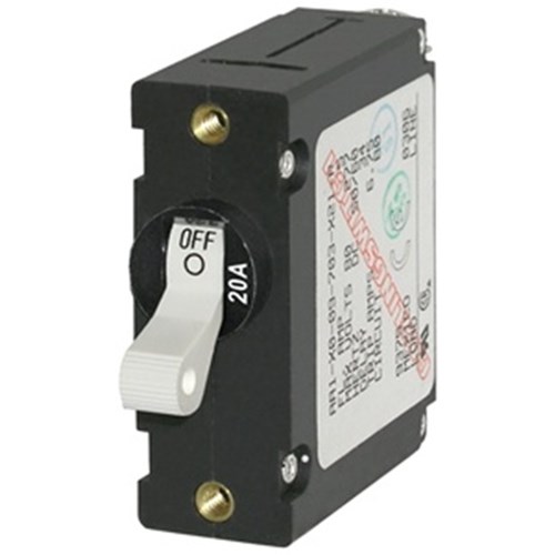 CIRCUIT BREAKER,20A,AC,DC