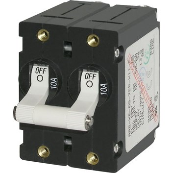 CIRCUIT BREAKER AA2TOGGLE 10A WHT