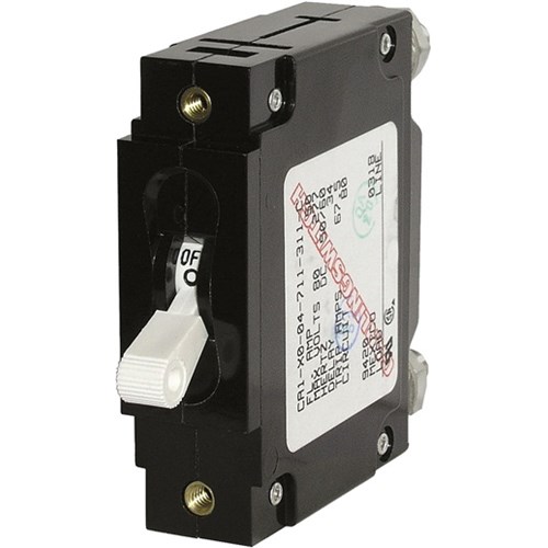 CIRCUIT BREAKER CA1TOGGLE 60A WHT