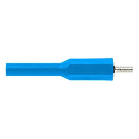 TERMINAL JACK, MALE 6-32 (BLUE)