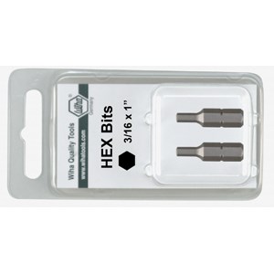 TOOL,BIT,HEX,1/16IN,FOR 1/4 DRIVE,2PK