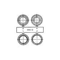 GROMMET,PVC,KIT,SIZE 1 & 2 CABLE CLAMP