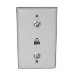 SS STANDARD WALL PLATE-BROW