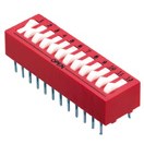 8 POS RKR DIP SWITCH