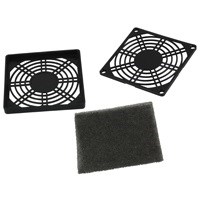 FAN,FILTER KIT,4.7IN SQUARE,120MM,3PC