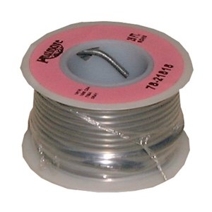 WIRE,HOOK-UP,18AWG,GRAY,STRANDED,25FT