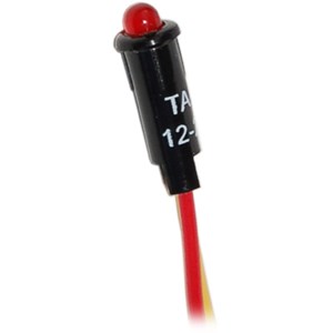 LED RED 11/64IN 12VDC