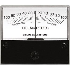 AMMETER DC 100–0–100A W/SHUNT