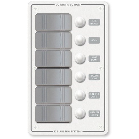 PANEL H2O 12VDC CLB 6POS V