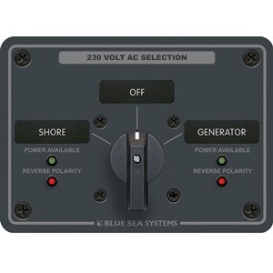 AC ROTARY PANEL 230V/30A OFF+2