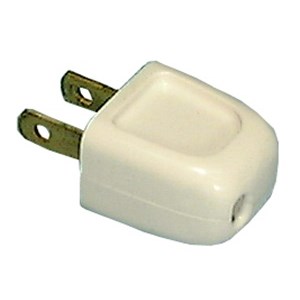 PLUG,AC,2PRONG,JIFFY PLUG,FOR FANS,ETC