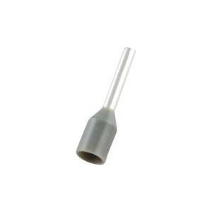 FERRULE,12 AWG,GRAY,INSULATED