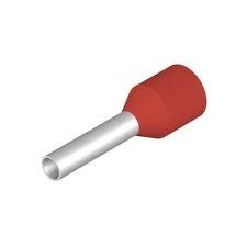 FERRULE,16 AWG,RED,INSULATED,100PK