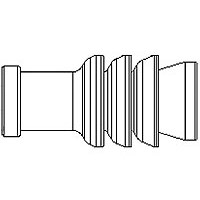 CONN,PLUG,CAVITY,BLUE