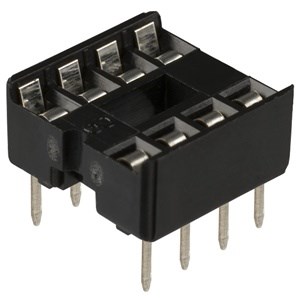 SOCKET,IC,8 PIN,60/TUBE