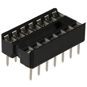 SOCKET,IC,14 PIN,34/TUBE