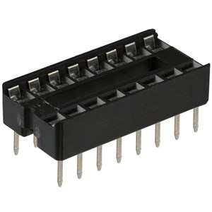 SOCKET,IC,16 PIN,30/TUBE