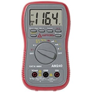 DIGITAL MULTIMETER W/TEMPERATURE