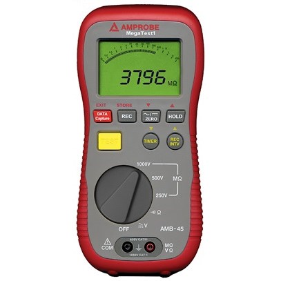 DIG MEGOHMMETER, INSULATION RESISTANCE T