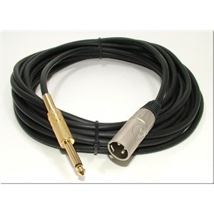 MIC,CABLE,HI-Z,20 FT