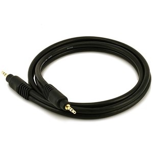 CABLE,AUDIO,3FT,3.5MM STEREO,MALE/MALE