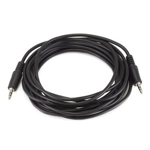 CABLE,3.5MM,M/M,STEREO,12FT,BLACK