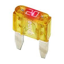 FUSE,20A,32VDC,FAST,BLADE,AUTO,EASYID