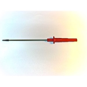 TEST PROBE,RED,STEEL,6.27IN,20A,1000V