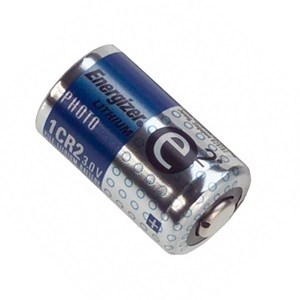 BATT, 1CR2, LITHIUM,CAMERA,3V, 1-PACK