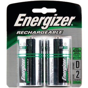 BATT,D,NIMH,RECHARGE,2PAK