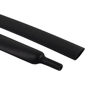 HEAT SHRINK,.450 IN DIA,BLK,4 FT LENGHT