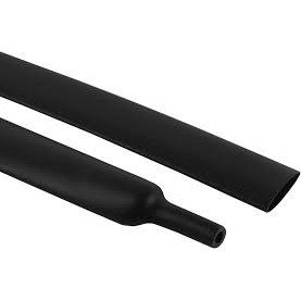 HEAT SHRINK,.450 IN DIA,BLK,4 FT LENGTH