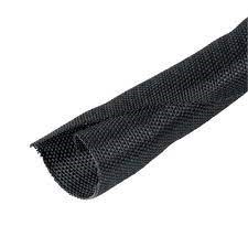 WOVEN WRAP,3/4IN,BLACK,150FT PER ROLL