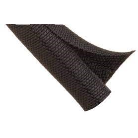 WOVEN WRAP,1IN,BLACK,100FT PER ROLL