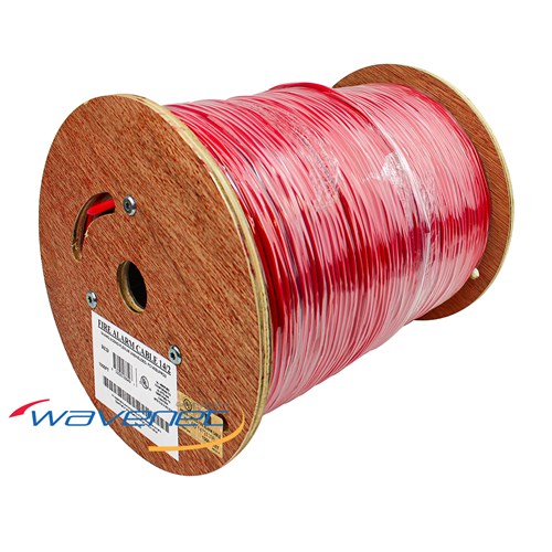 WIRE,14/2,FIRE  ALARM,UNSHIELDED,RED,