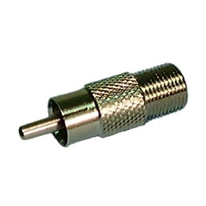 ADAPTER,VIDEO,RCA MALE/