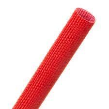 SLEEVING,FIBERGLASS,5/8IN DIA,RED