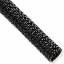 SLEEVING,FIBERGLASS,1/4IN DIA,BLACK