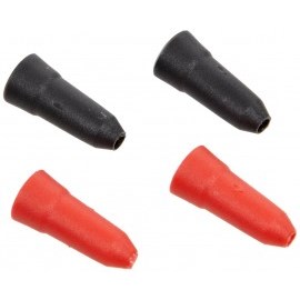 PROBE TIP CAP SET, RED AND BLACK