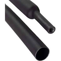 HEAT SHRINK,3/4 IN DIA,BLK,50FT,2:1